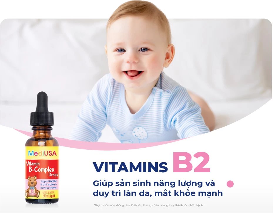 Bổ sung vitamin b2